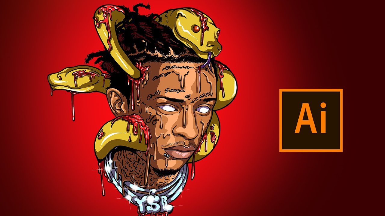 Young Thug Cartoon Wallpapers