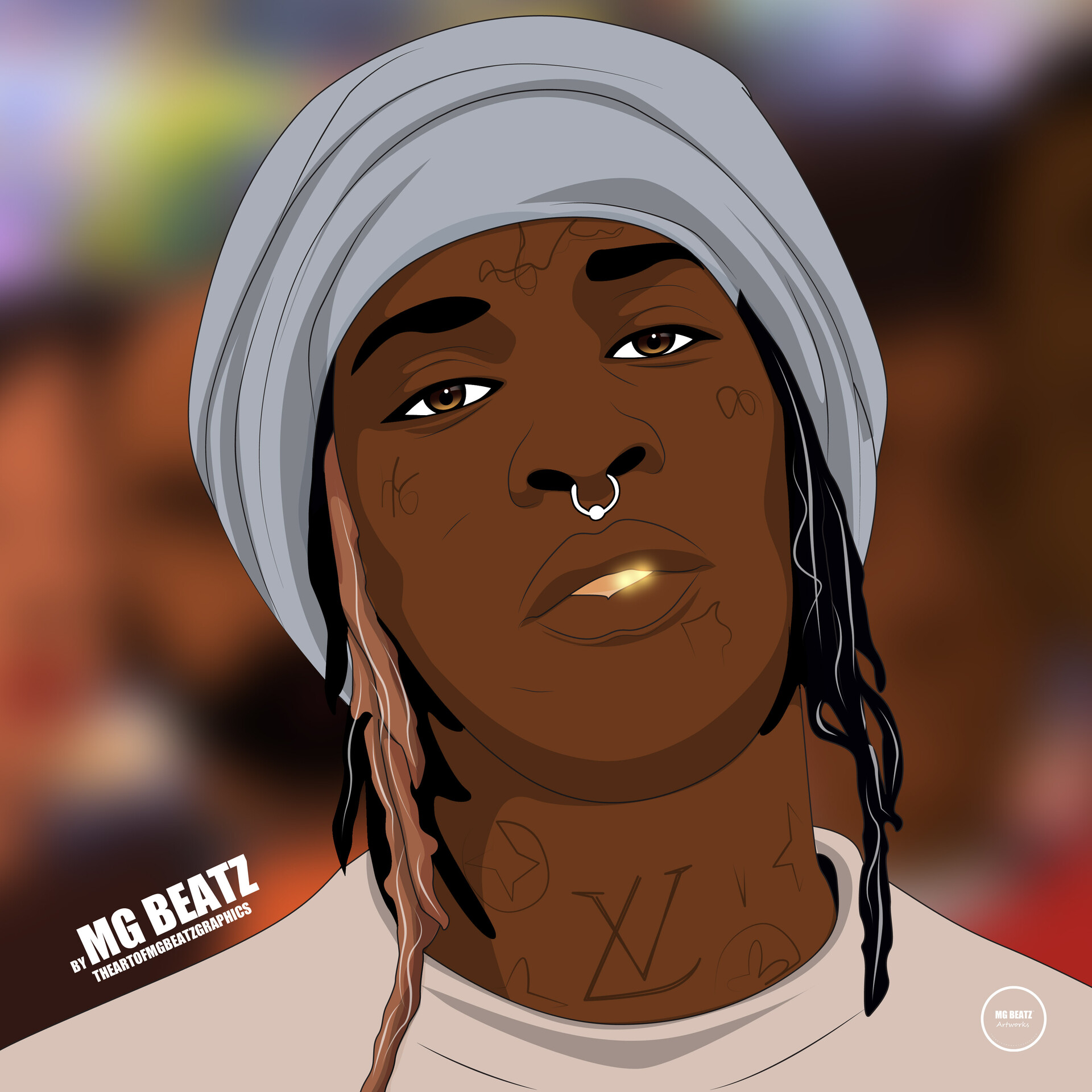 Young Thug Cartoon Wallpapers