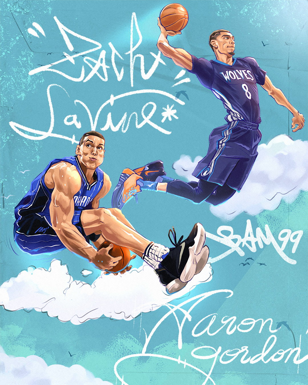 Zach Lavine Dunk Wallpapers