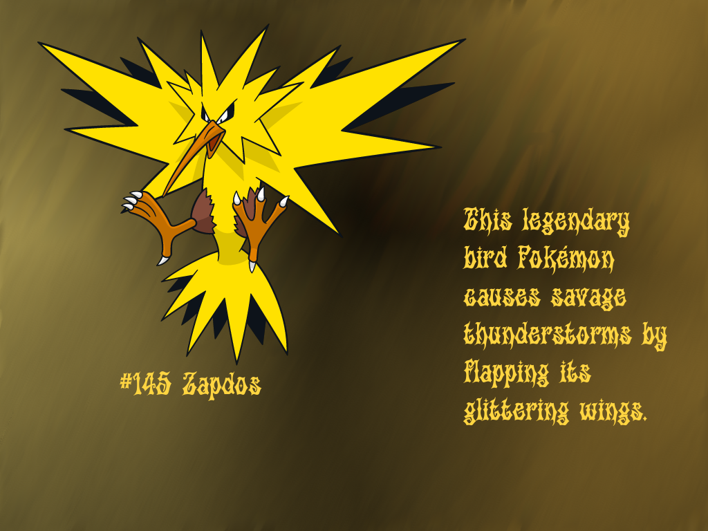 Zapdos Wallpapers