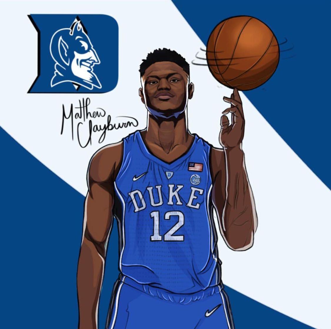 Zion Williamson Duke Wallpapers