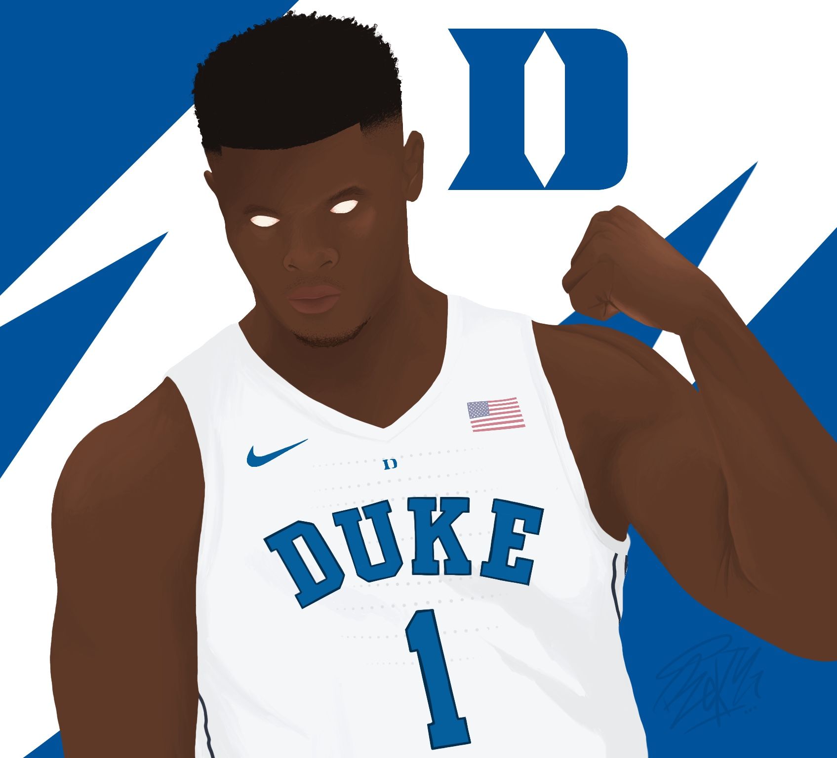 Zion Williamson Duke Wallpapers