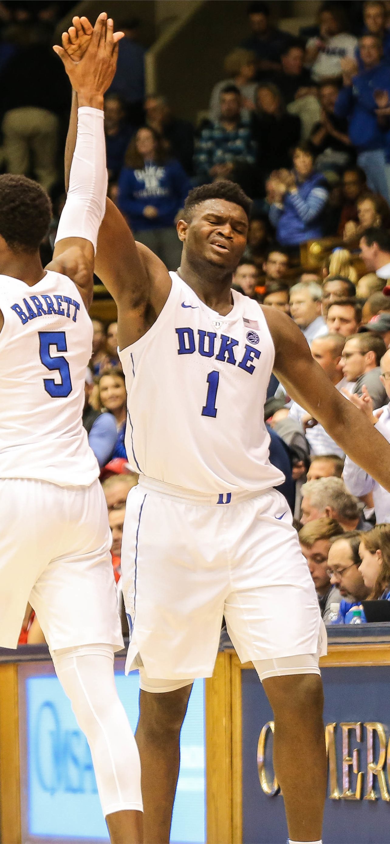 Zion Williamson Duke Wallpapers