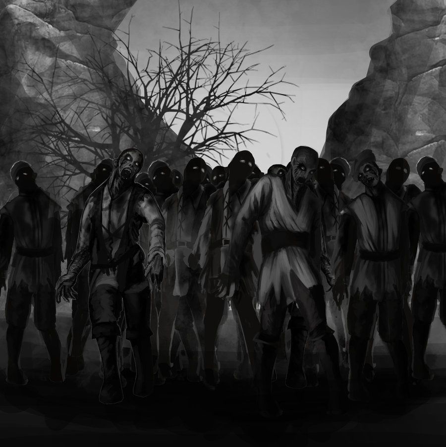 Zombie Horde Wallpapers