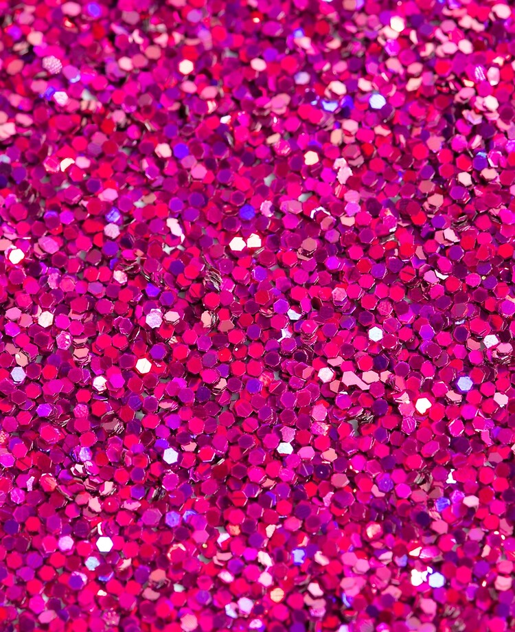 Neon Pink Glitter Background