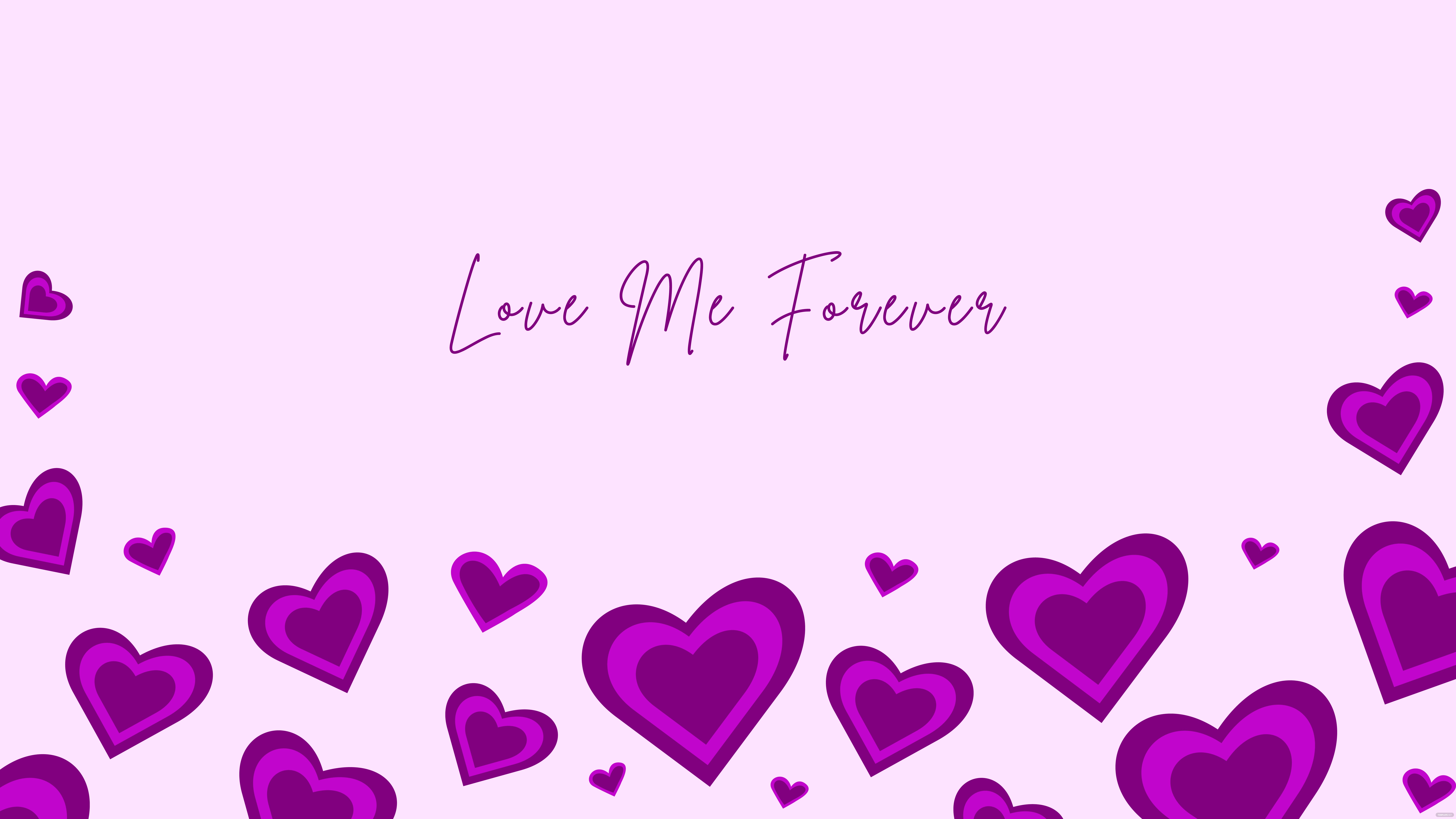 Pink And Purple Heart Backgrounds