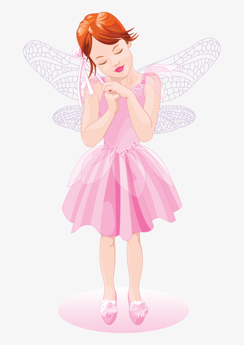 Pink Fairy Background