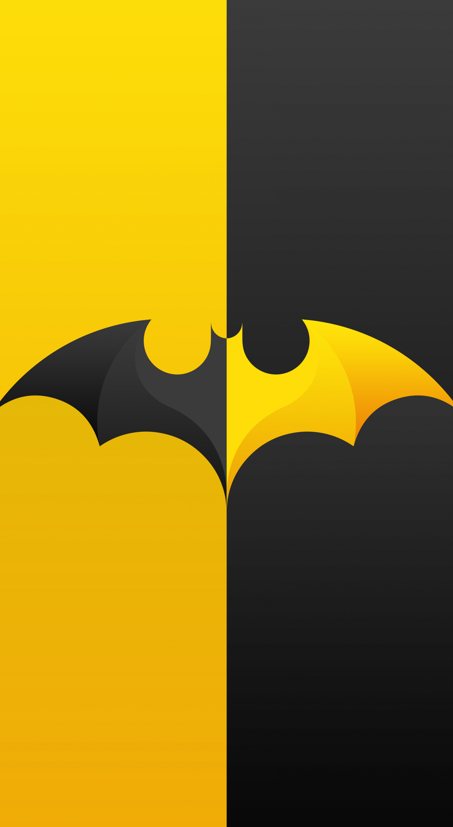 Yellow Batman Background