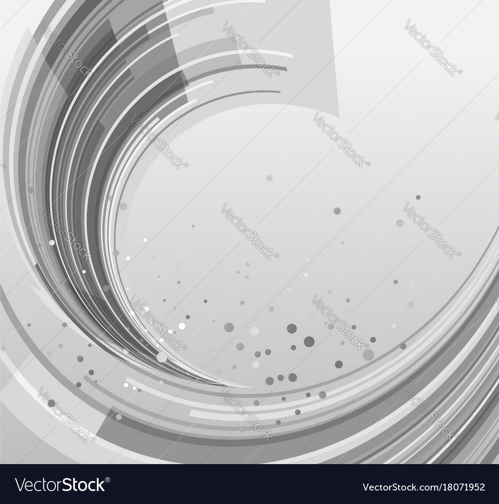 Grey Background And Colorful Circle