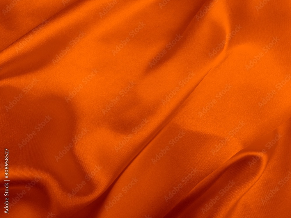 Wavy Orange Background