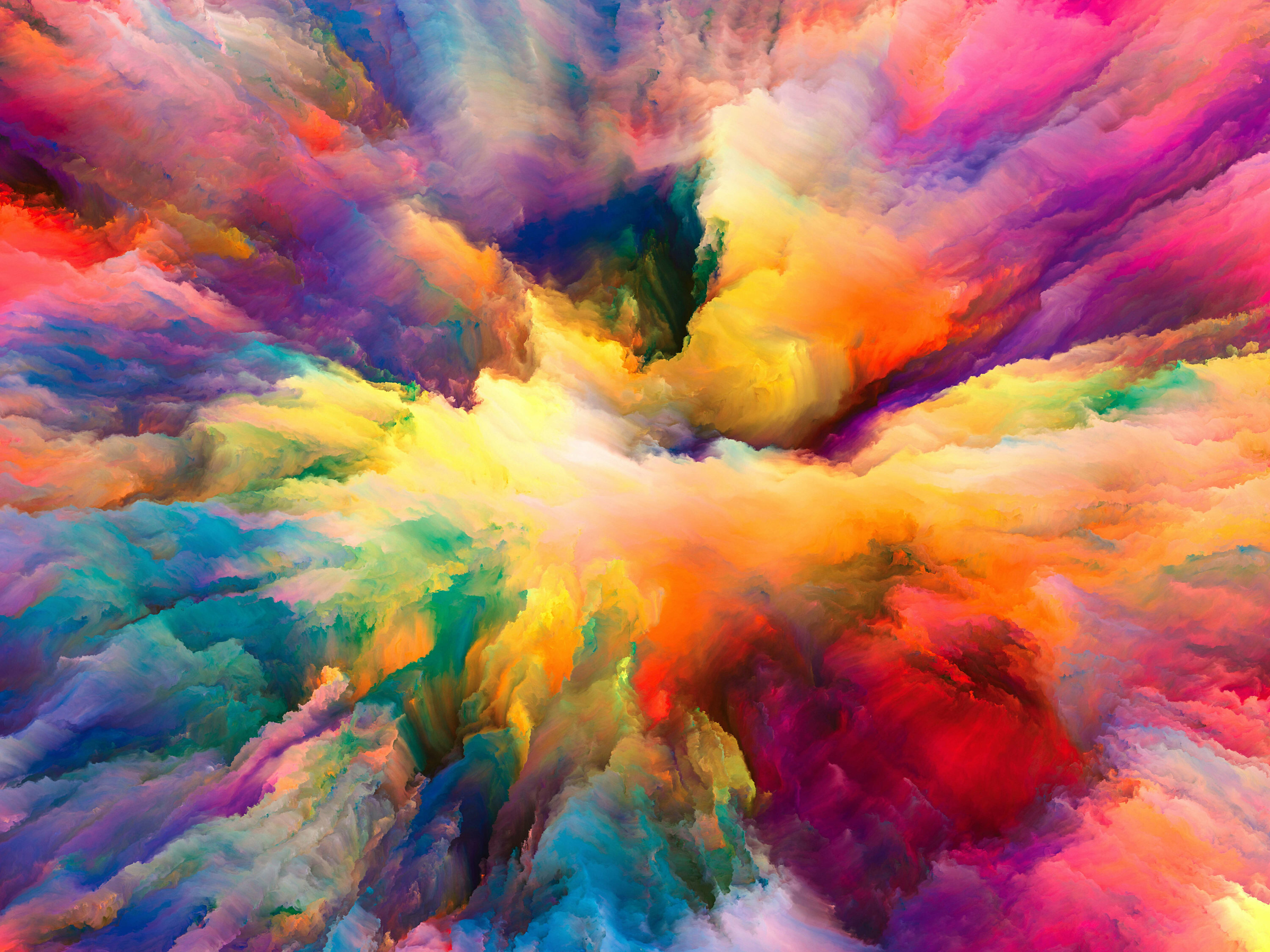 Color Explosion Background