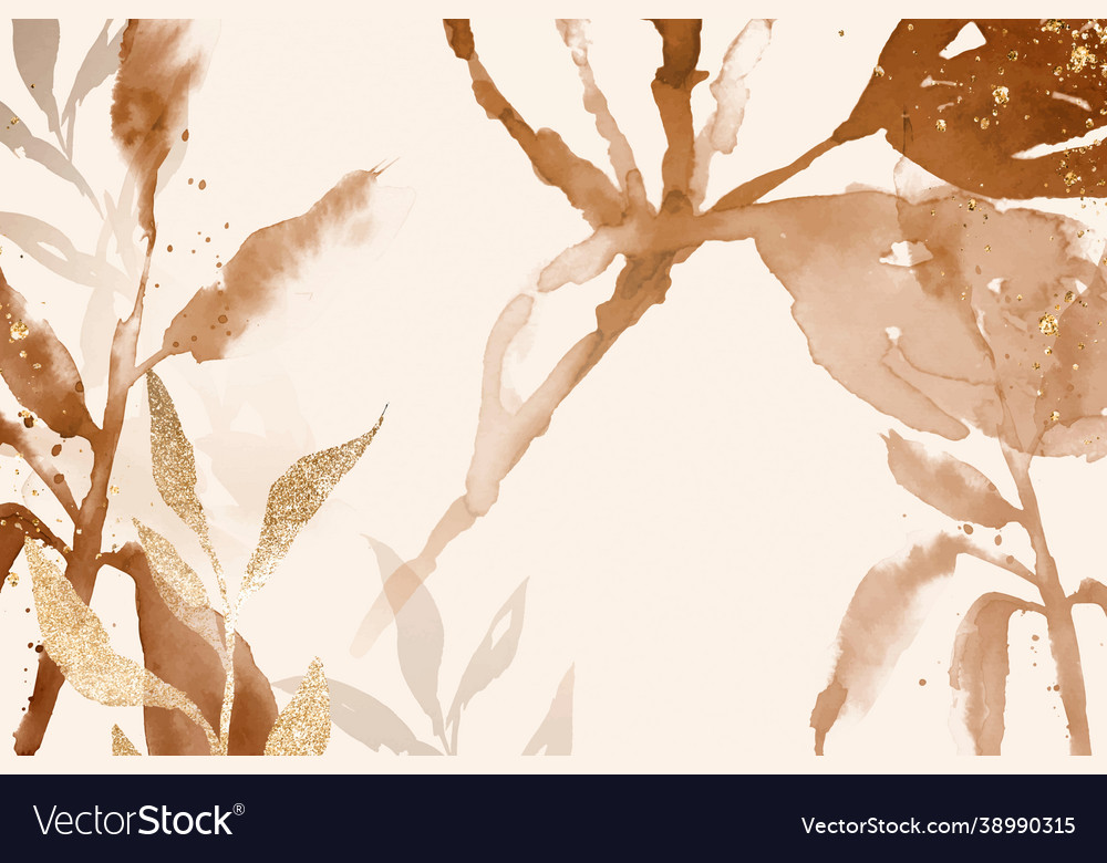 Aesthetic Leaf Background