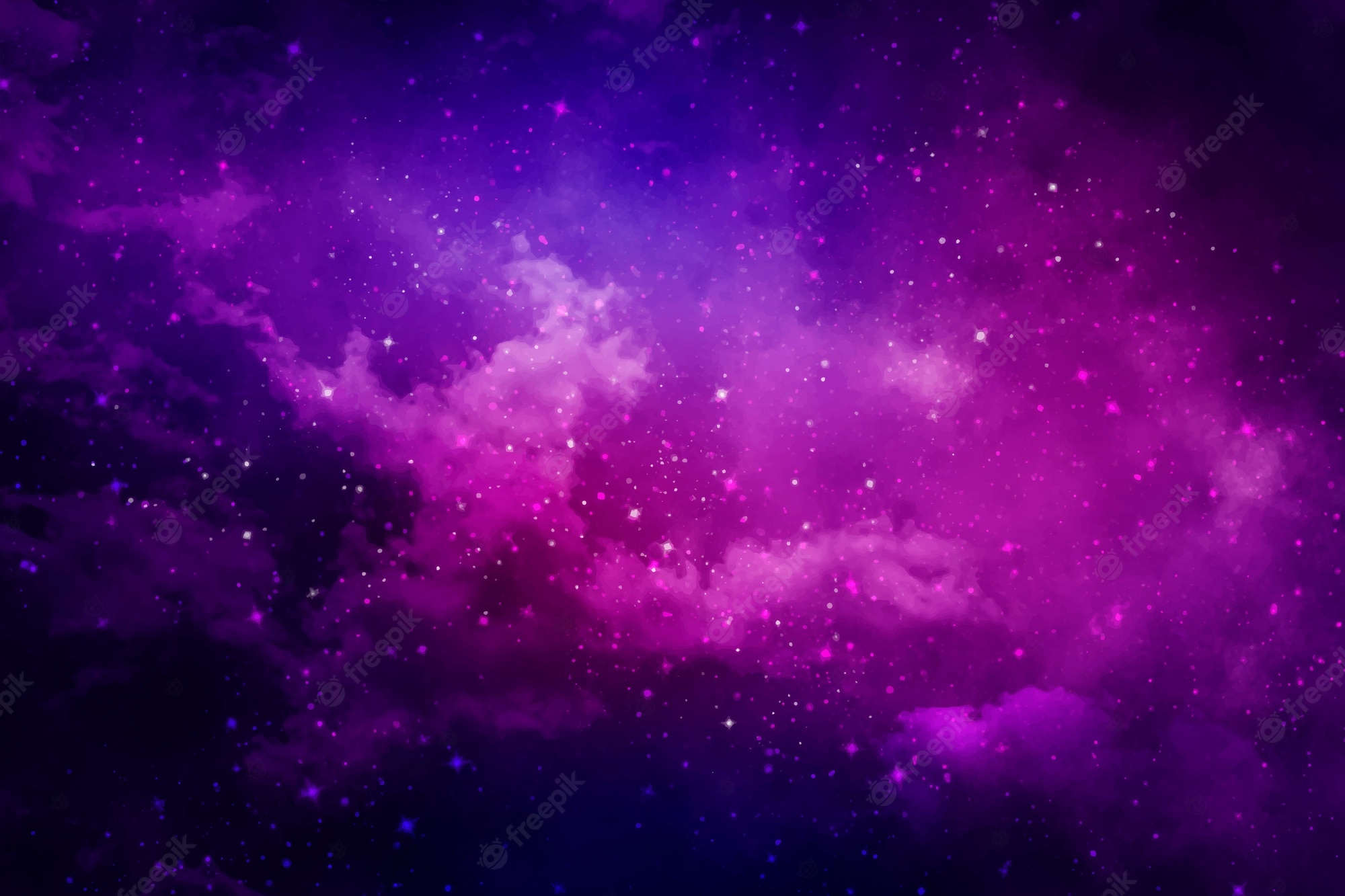 Starry Galaxy Background