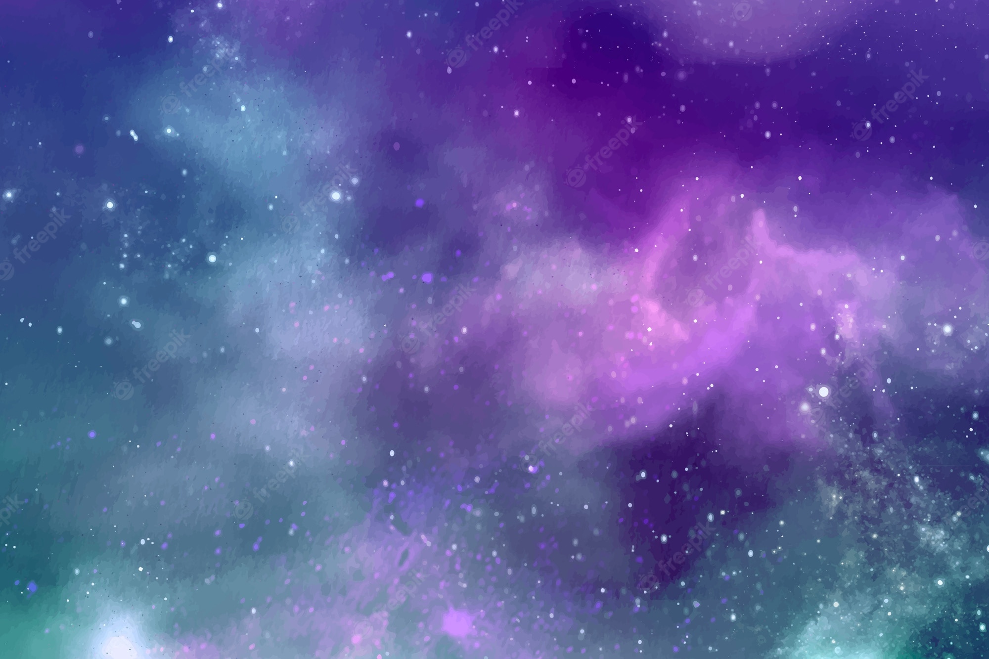 Starry Galaxy Background