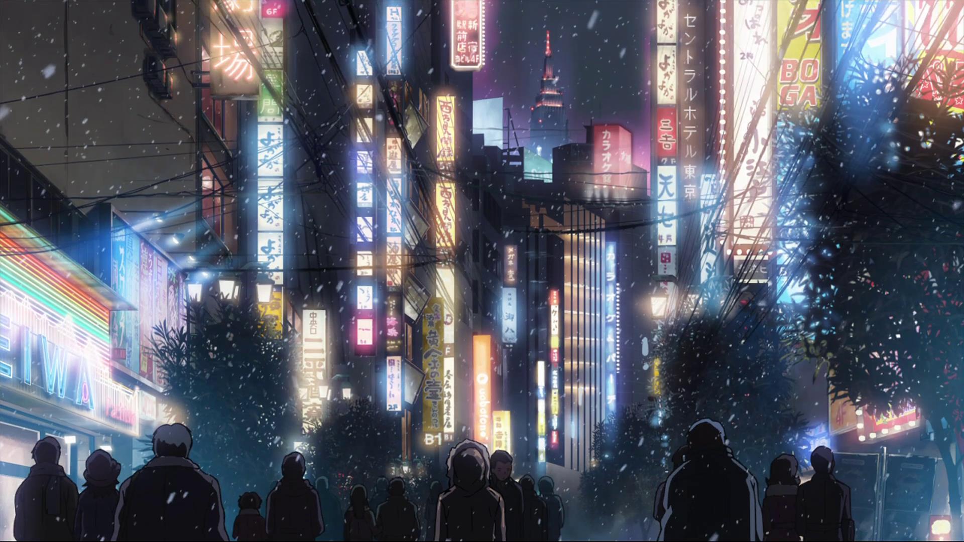 Anime City Backgrounds