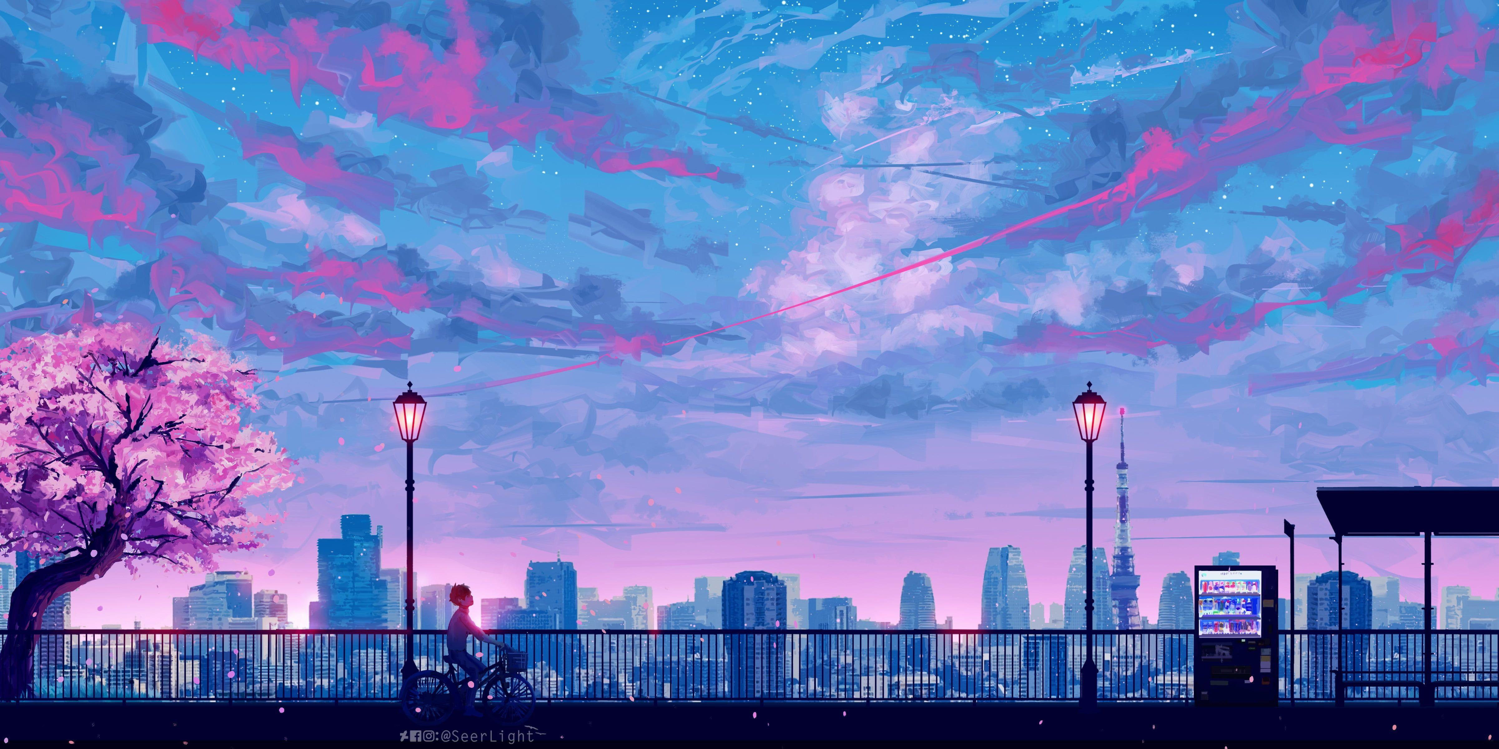 Anime City Backgrounds