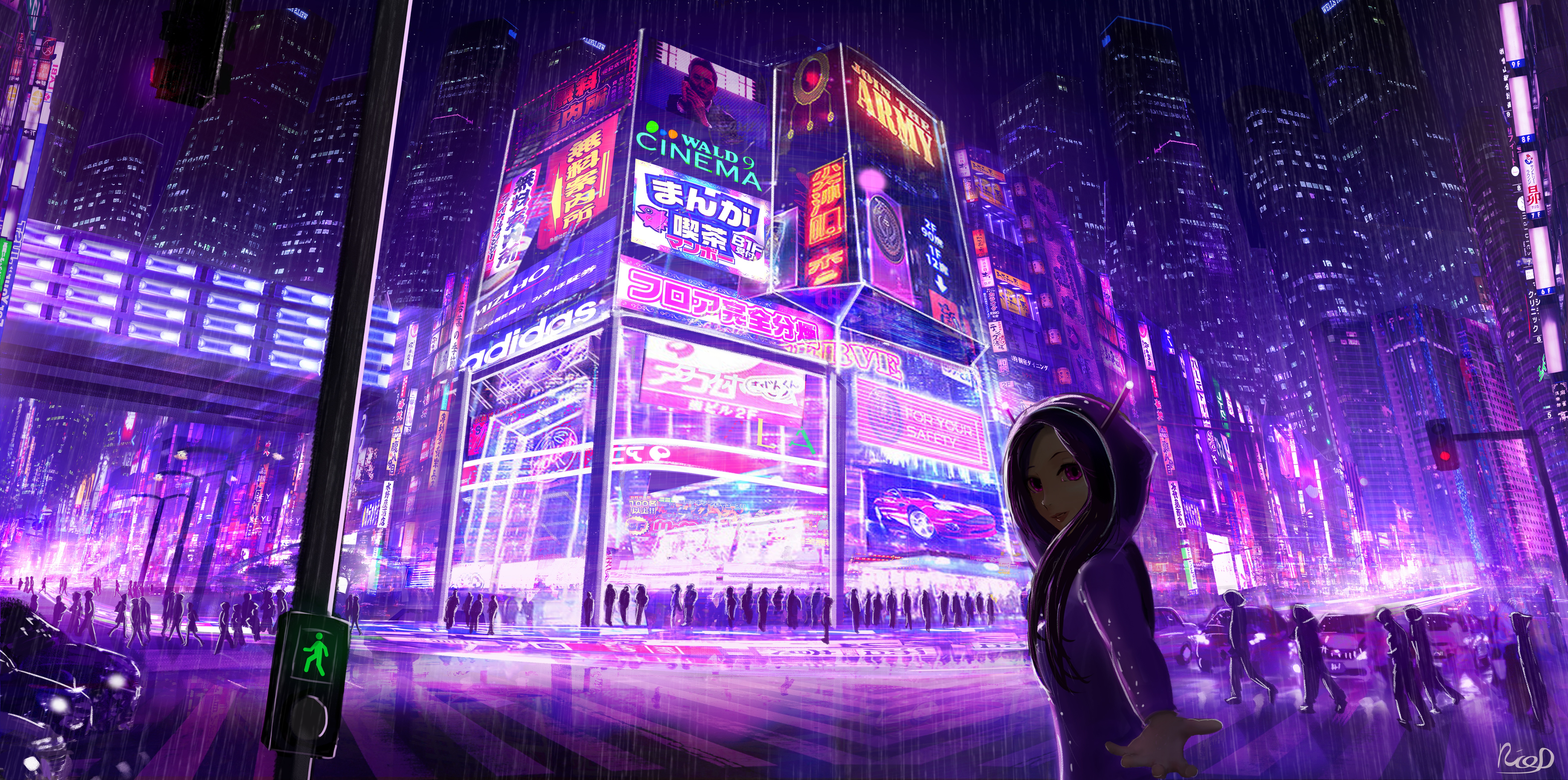 Anime City Backgrounds