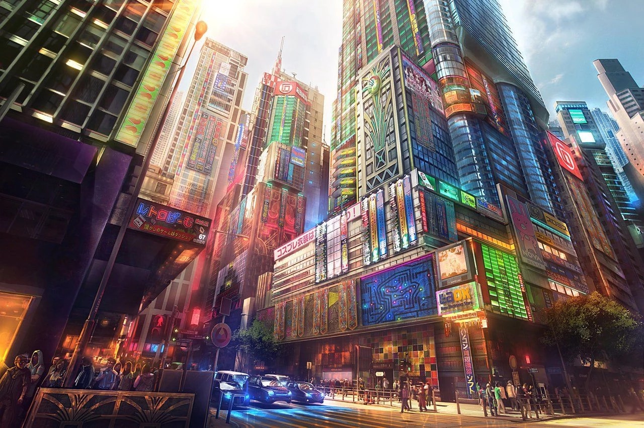 Anime City Backgrounds