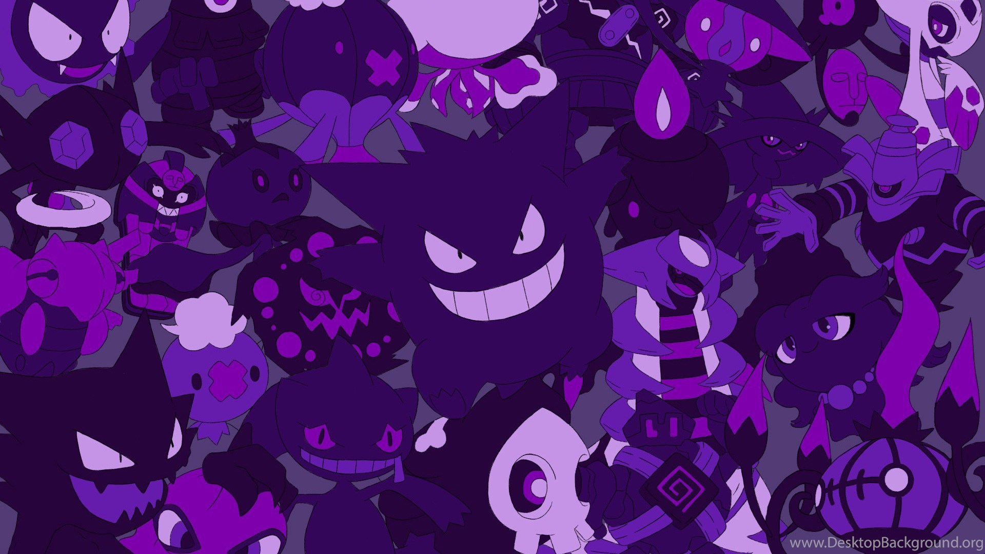 Anime Purple Background