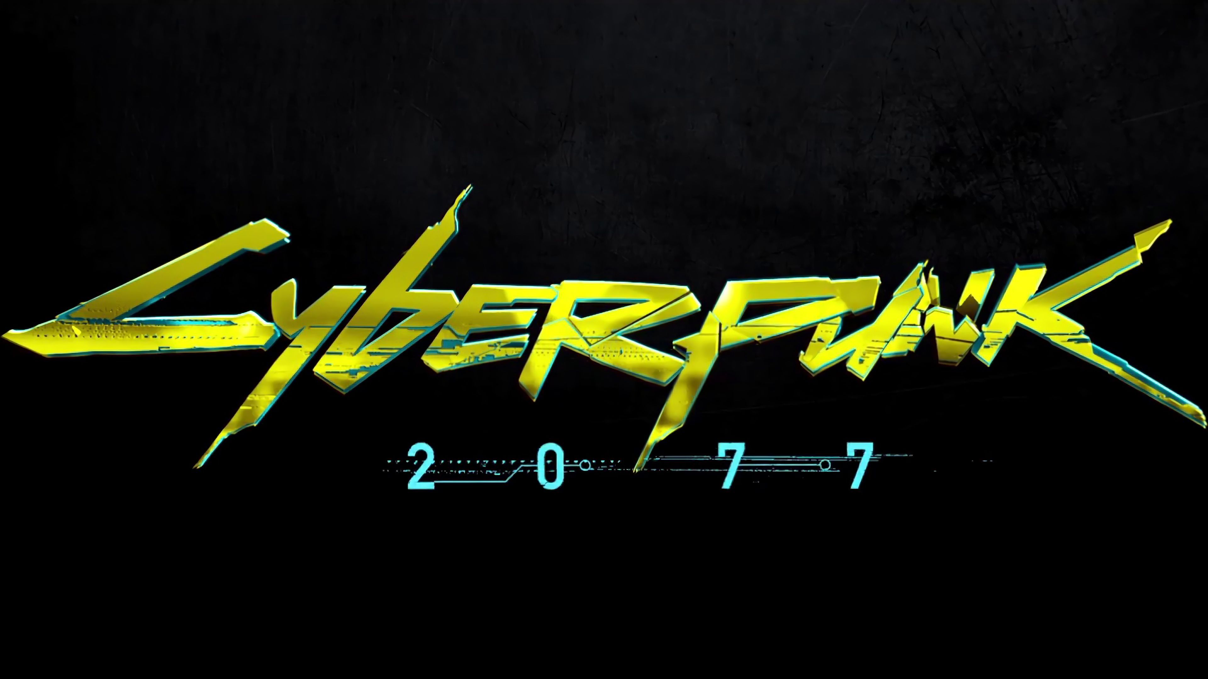 Cyberpunk 2077 Yellow Background
