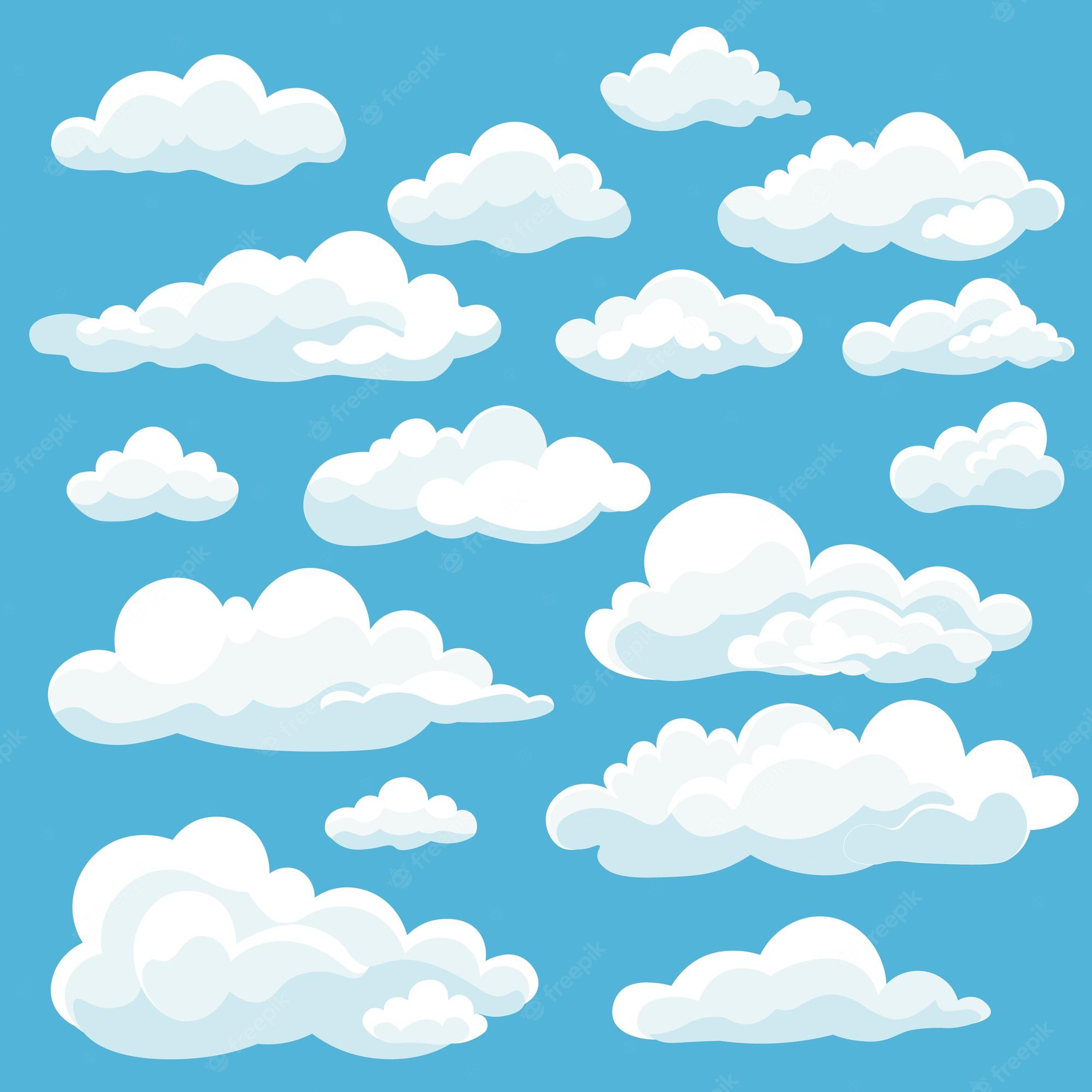 Cartoon Cloud Background