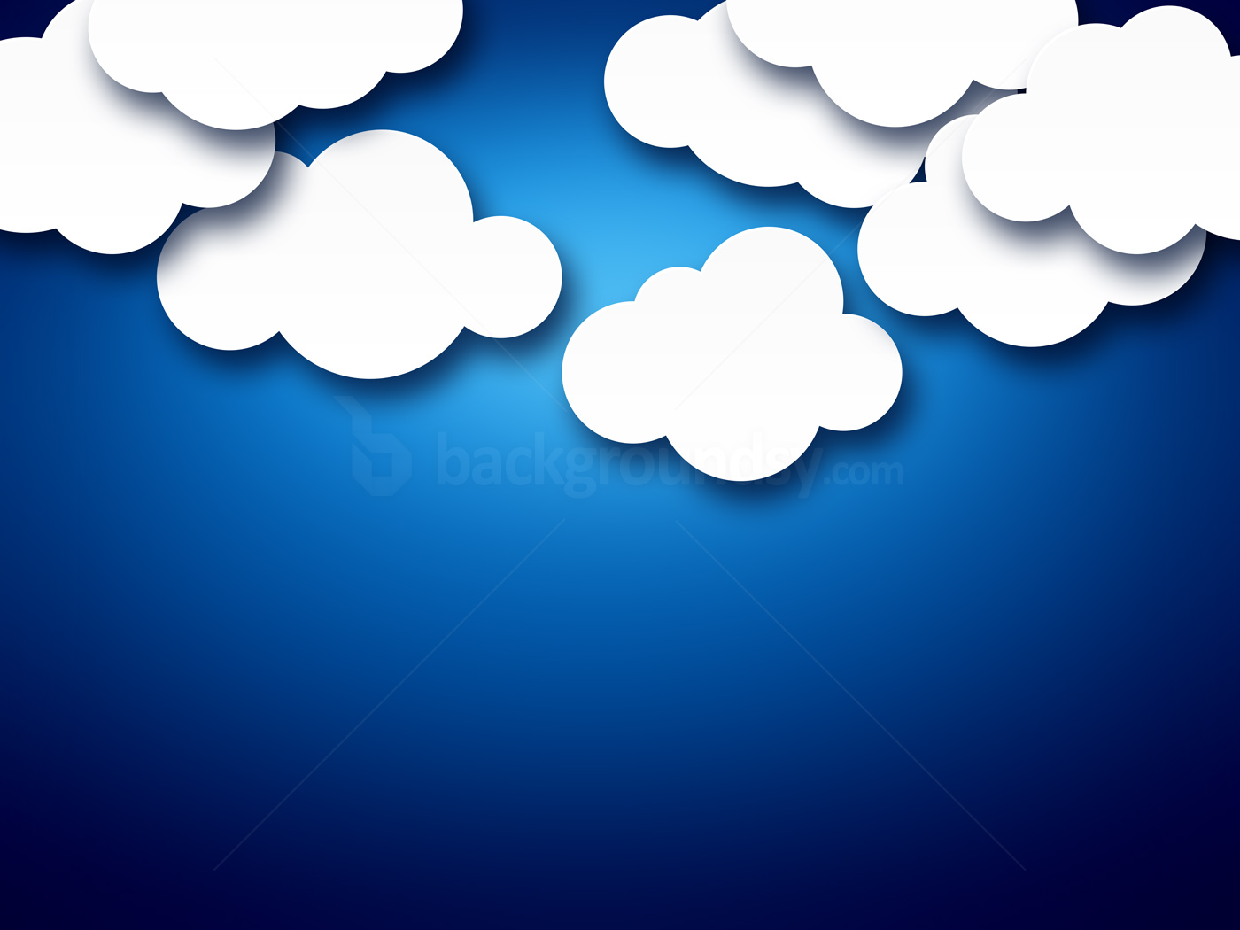 Cartoon Cloud Background
