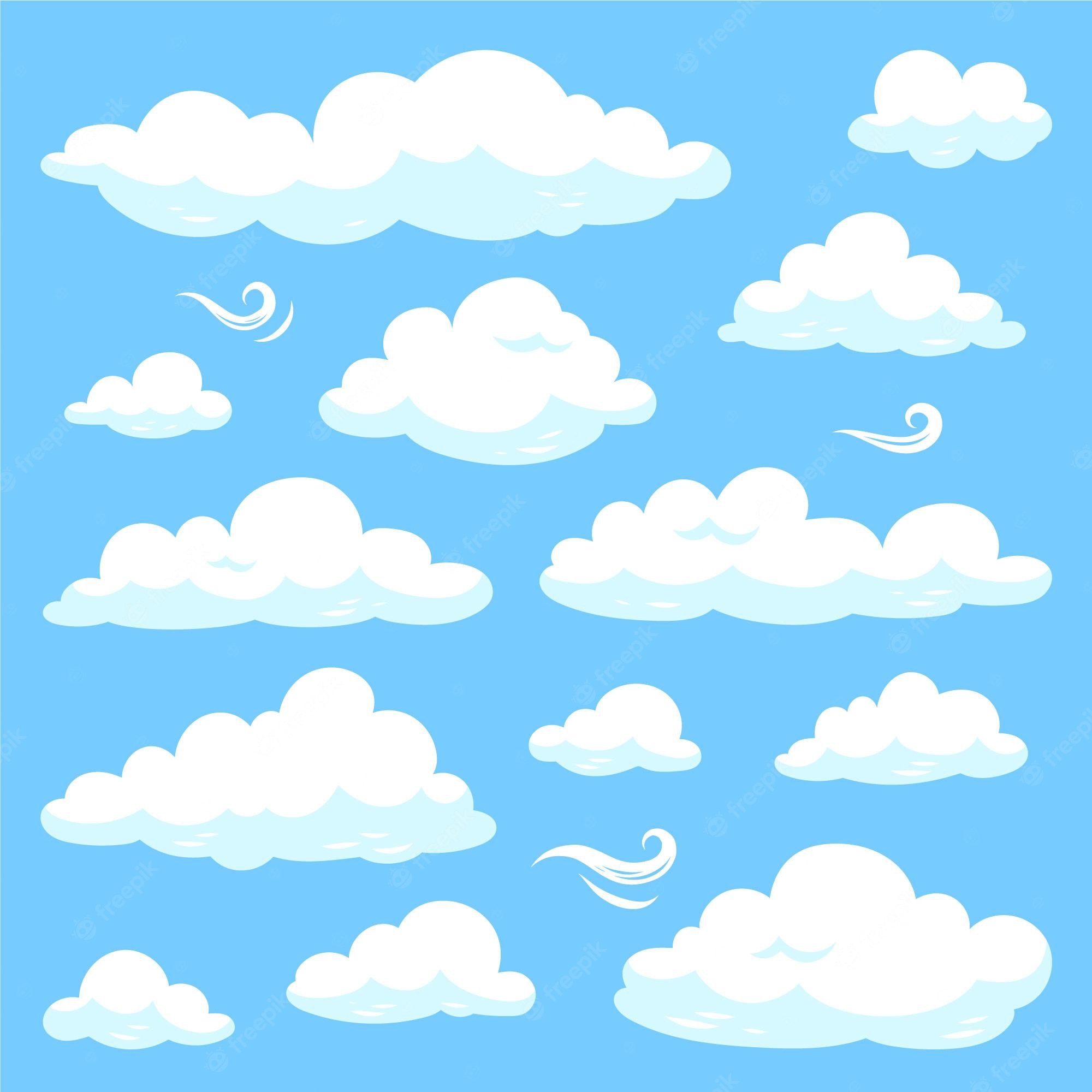 Cartoon Cloud Background