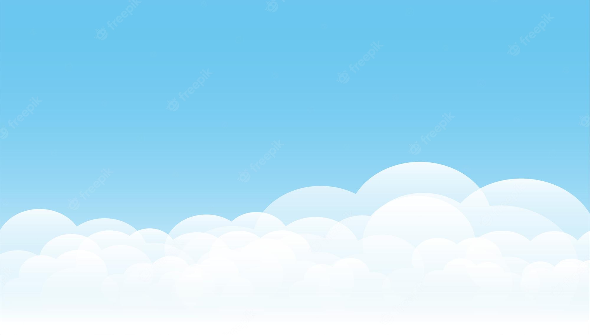 Cartoon Cloud Background