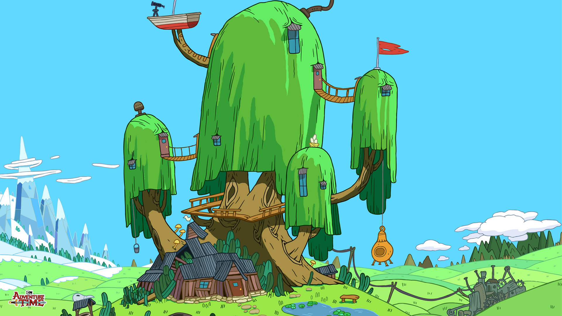 Cartoon Network Backgrounds