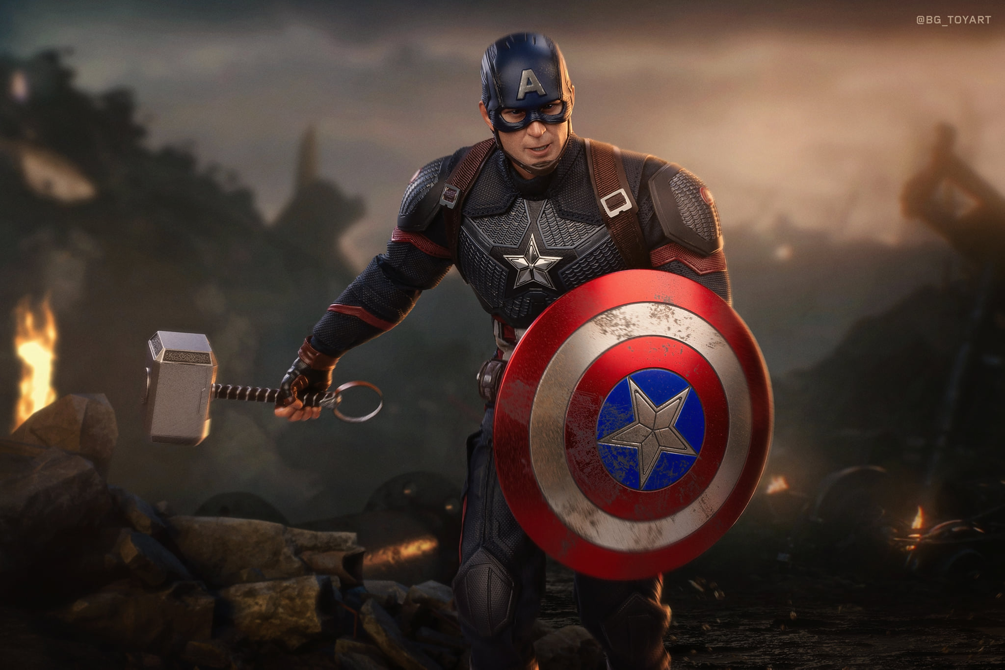 Avengers 4 Background