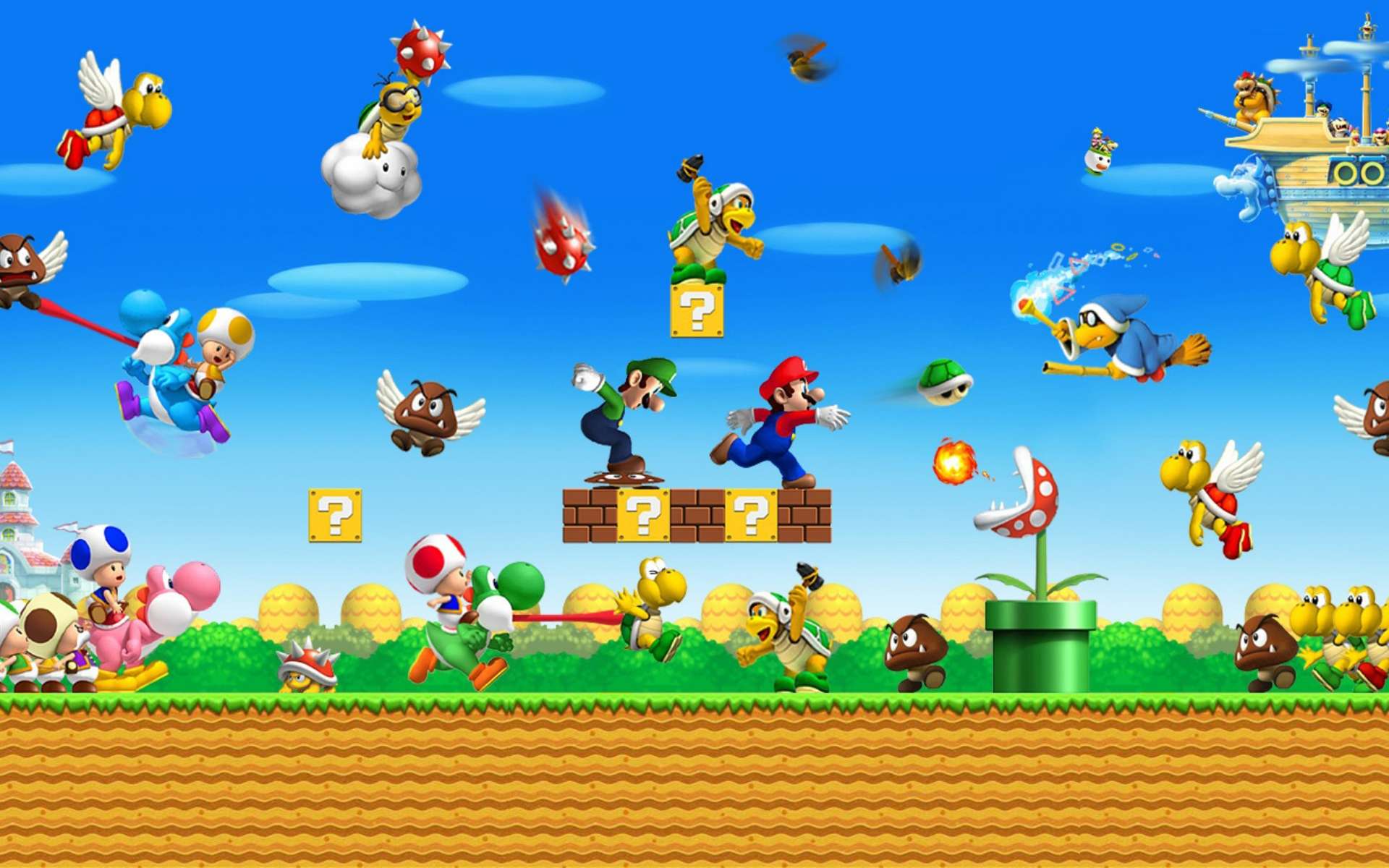 Cool Mario Backgrounds