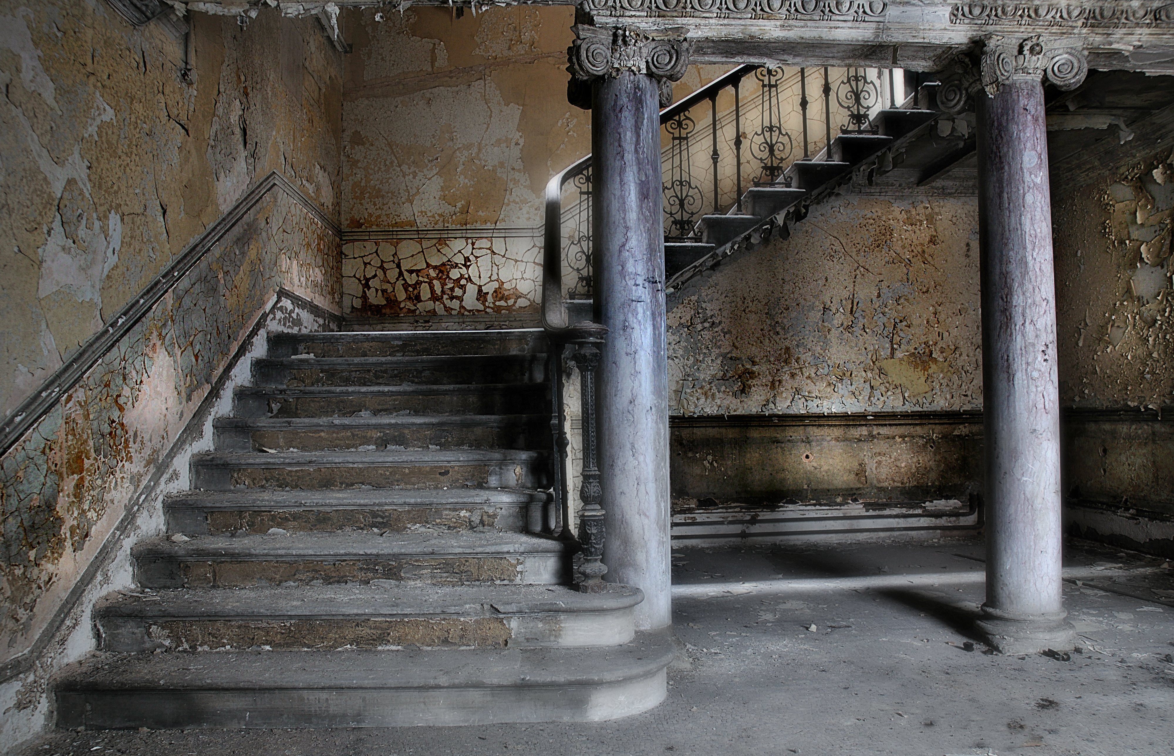 Abandoned Building Background