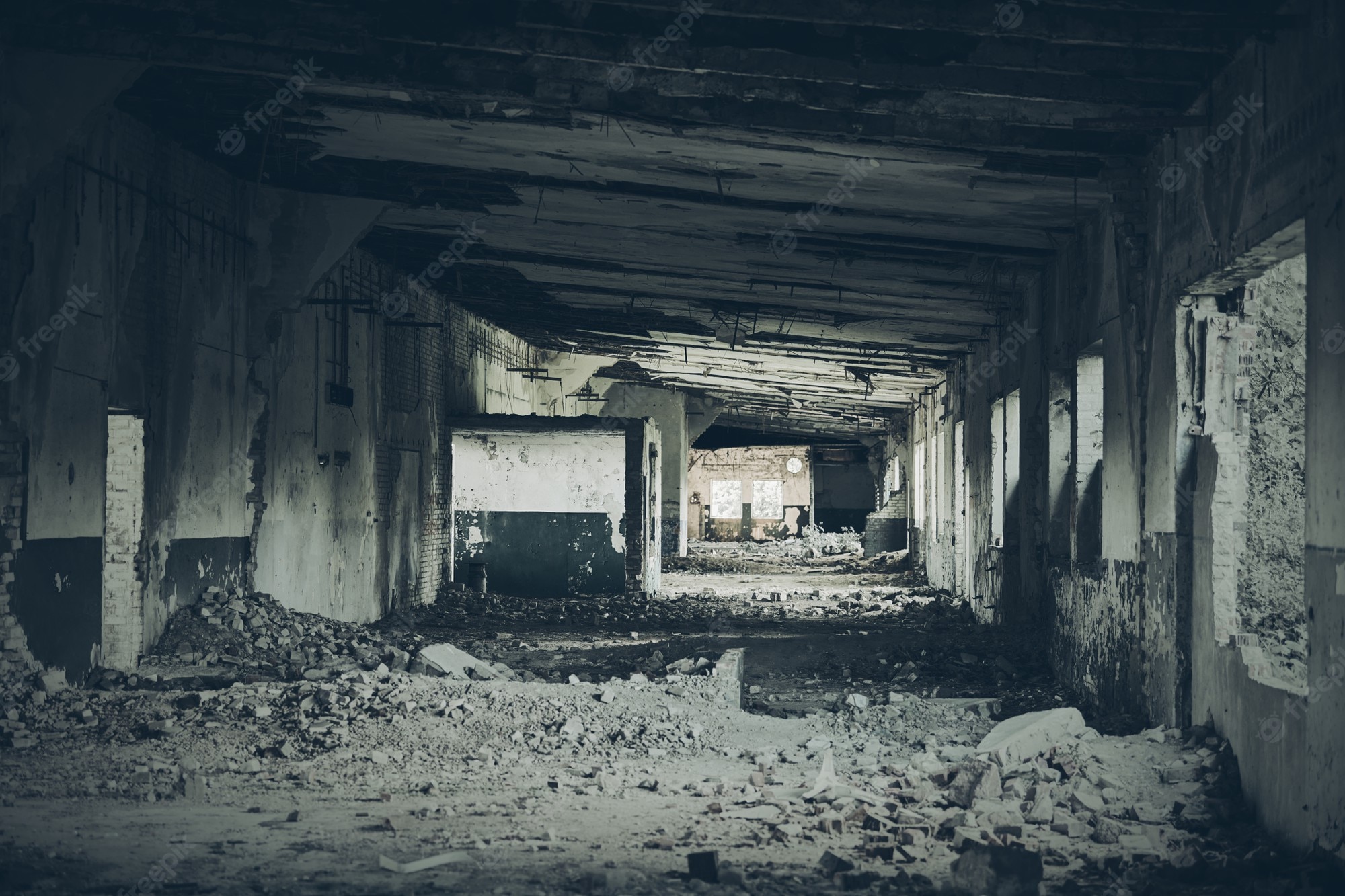 Abandoned Building Background