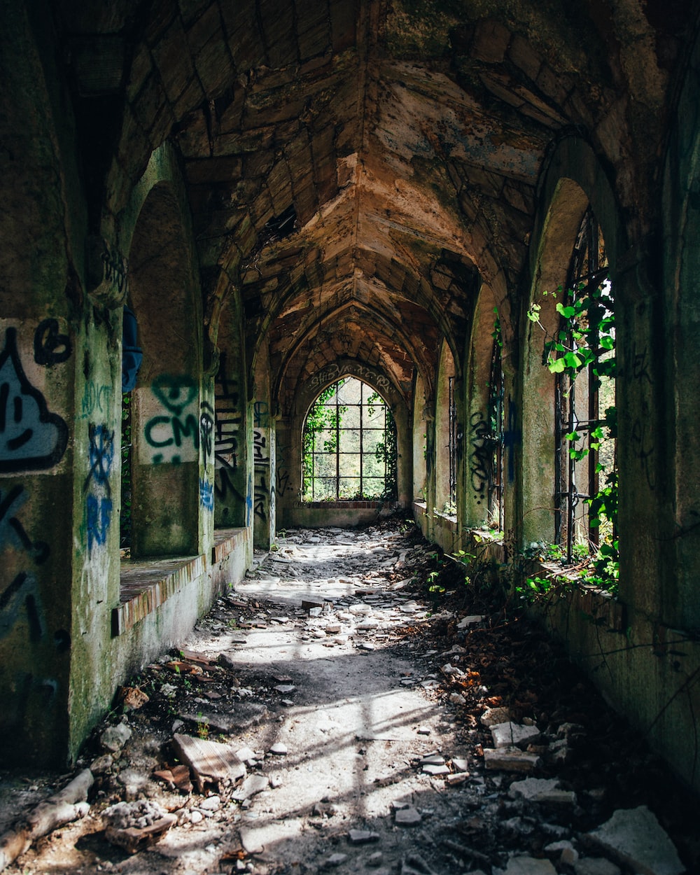 Abandoned Building Background