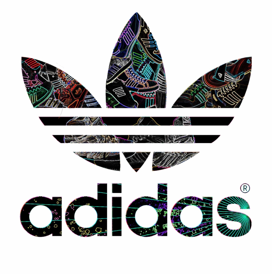 Adidas Logo White Background