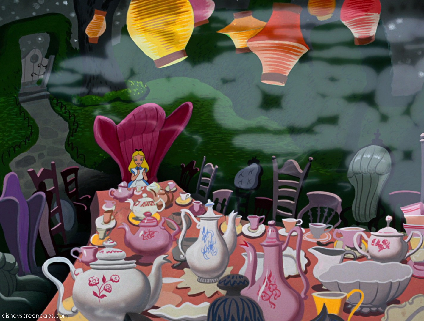 Alice In Wonderland Zoom Background