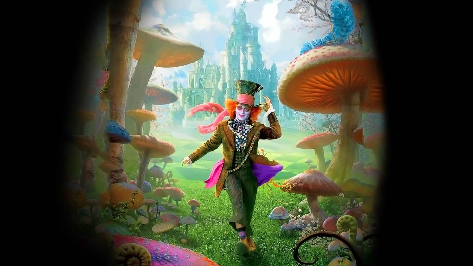 Alice In Wonderland Zoom Background