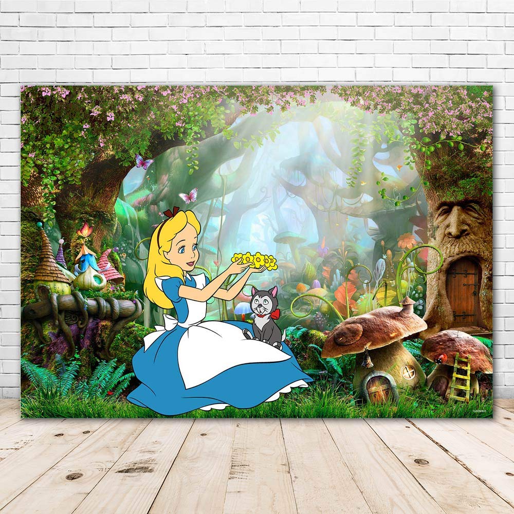 Alice In Wonderland Zoom Background