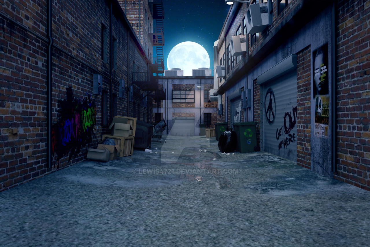 Alleyway Background