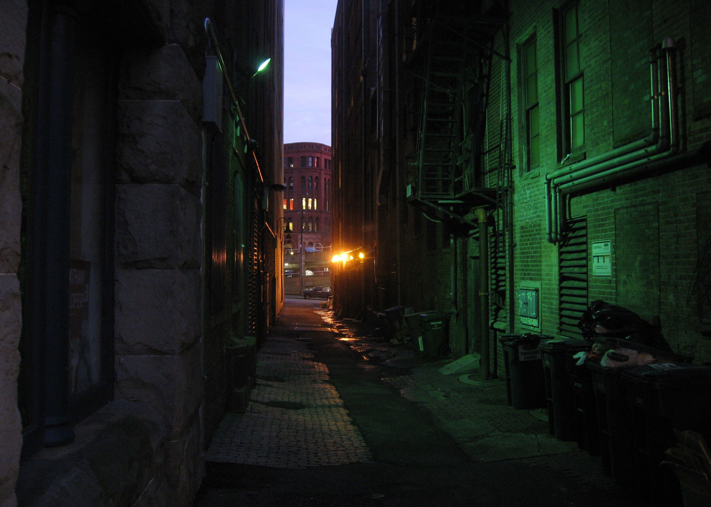 Alleyway Background
