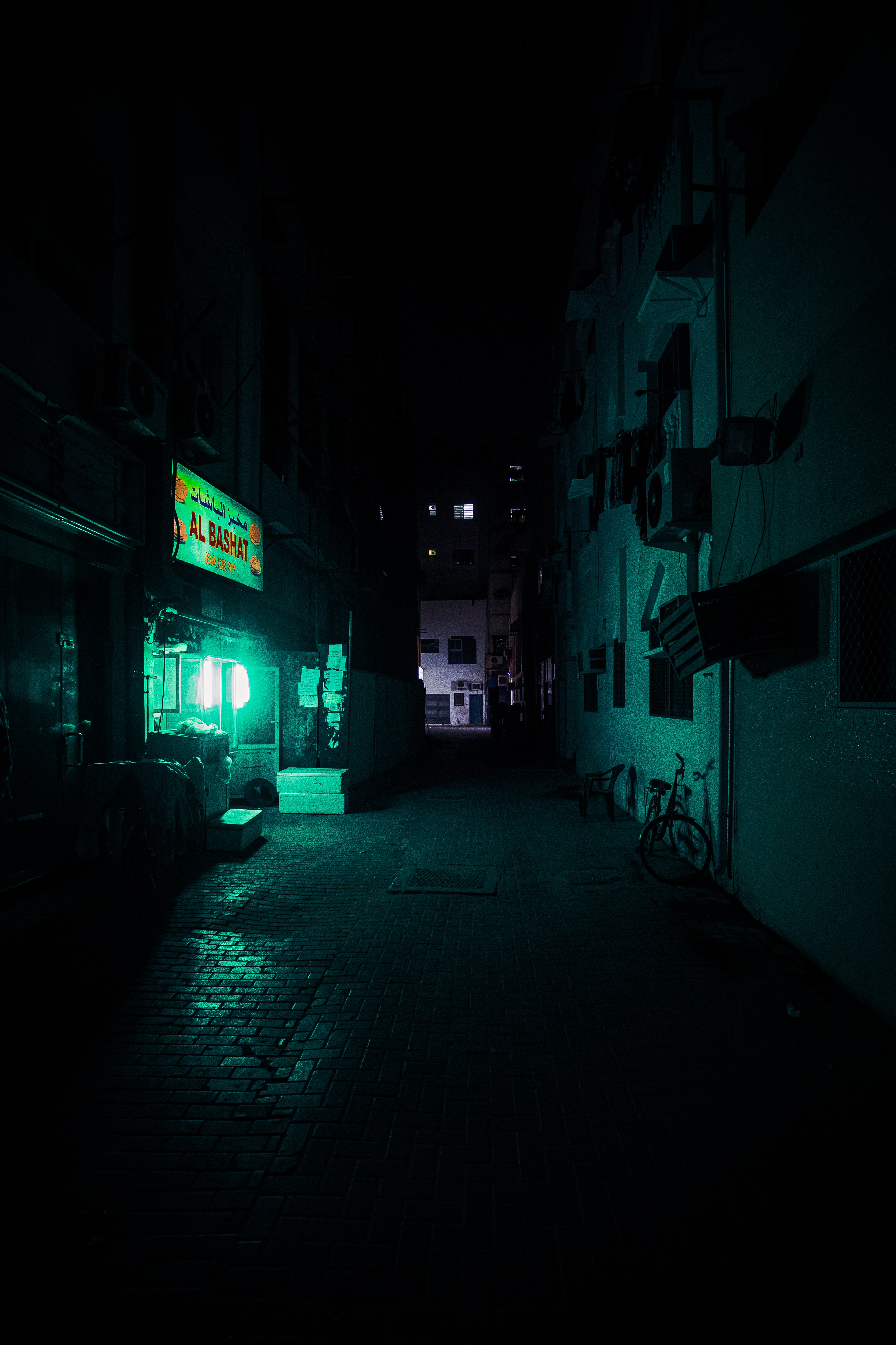 Alleyway Background