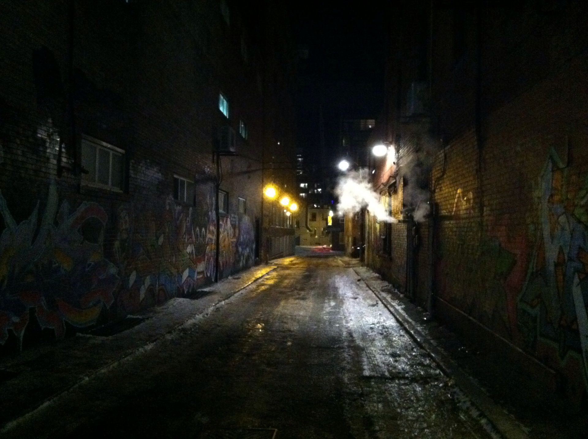 Alleyway Background