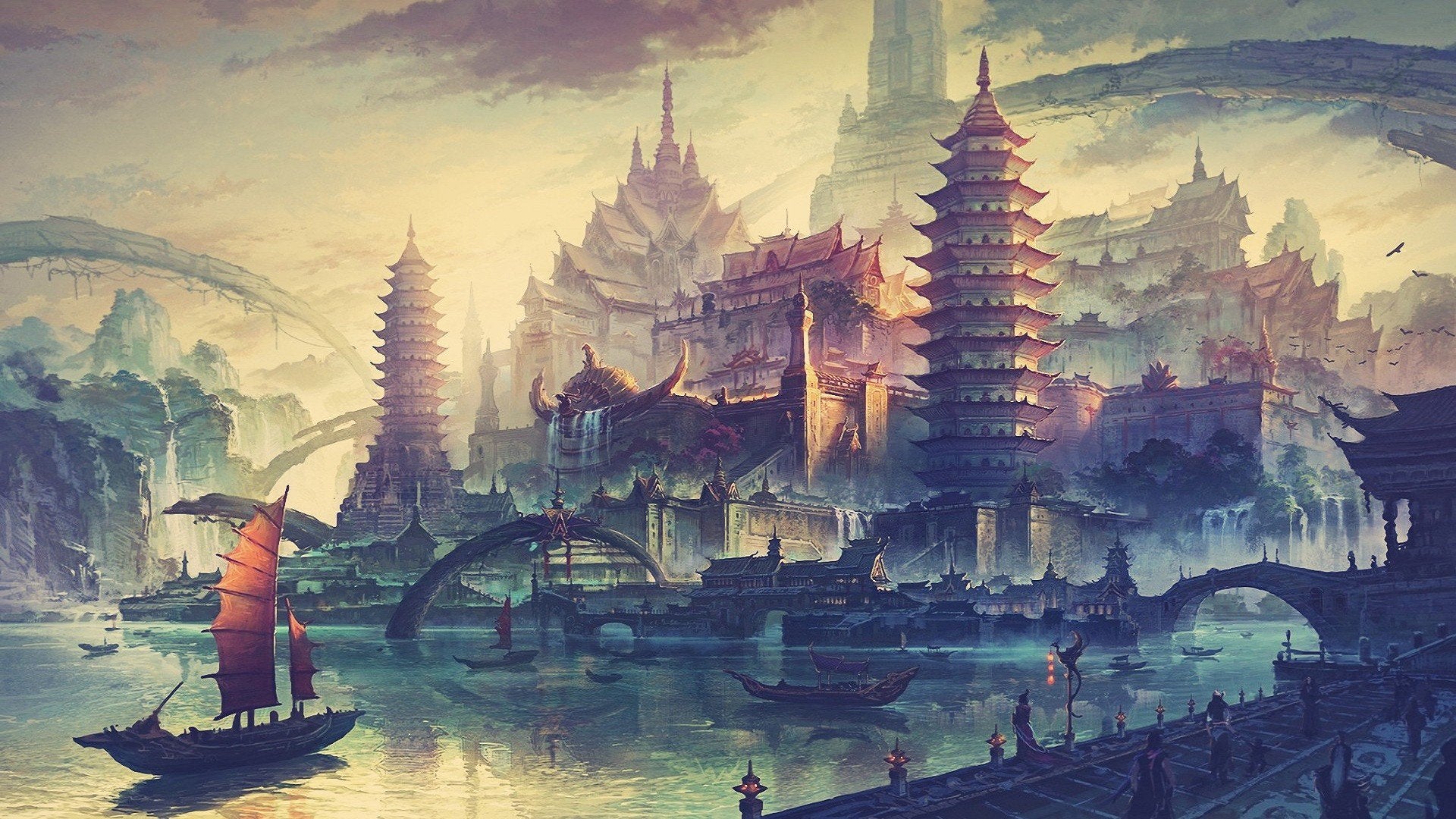 Ancient City Background