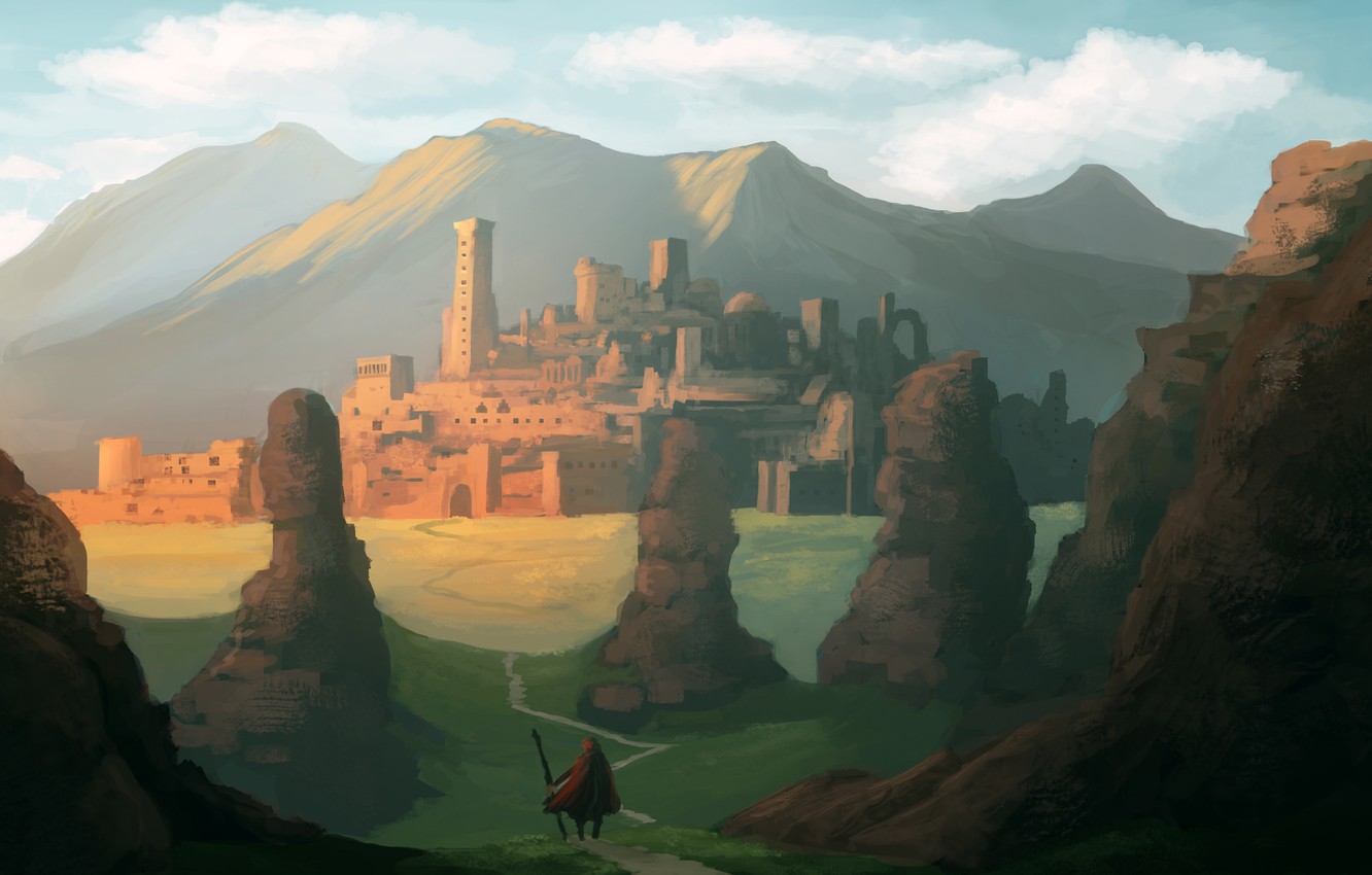 Ancient City Background