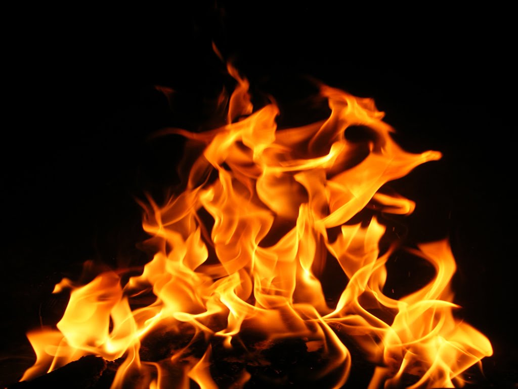 Animated Fire Background