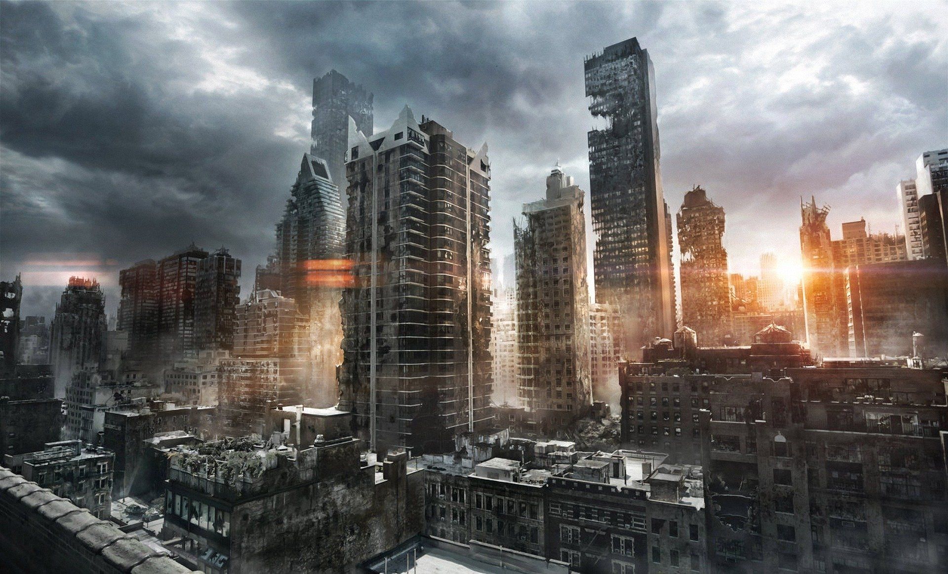 Apocalyptic City Background