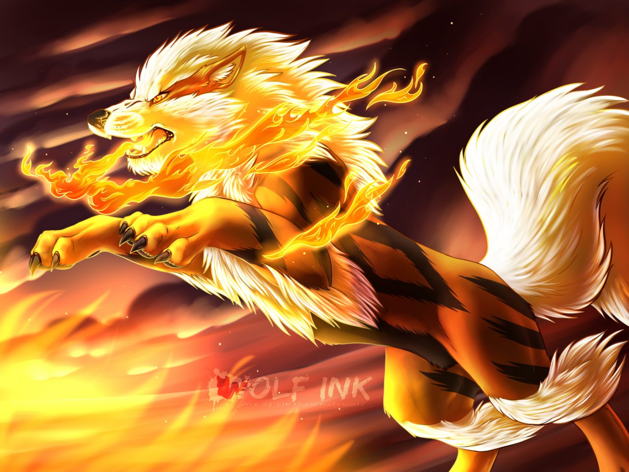 Arcanine Background