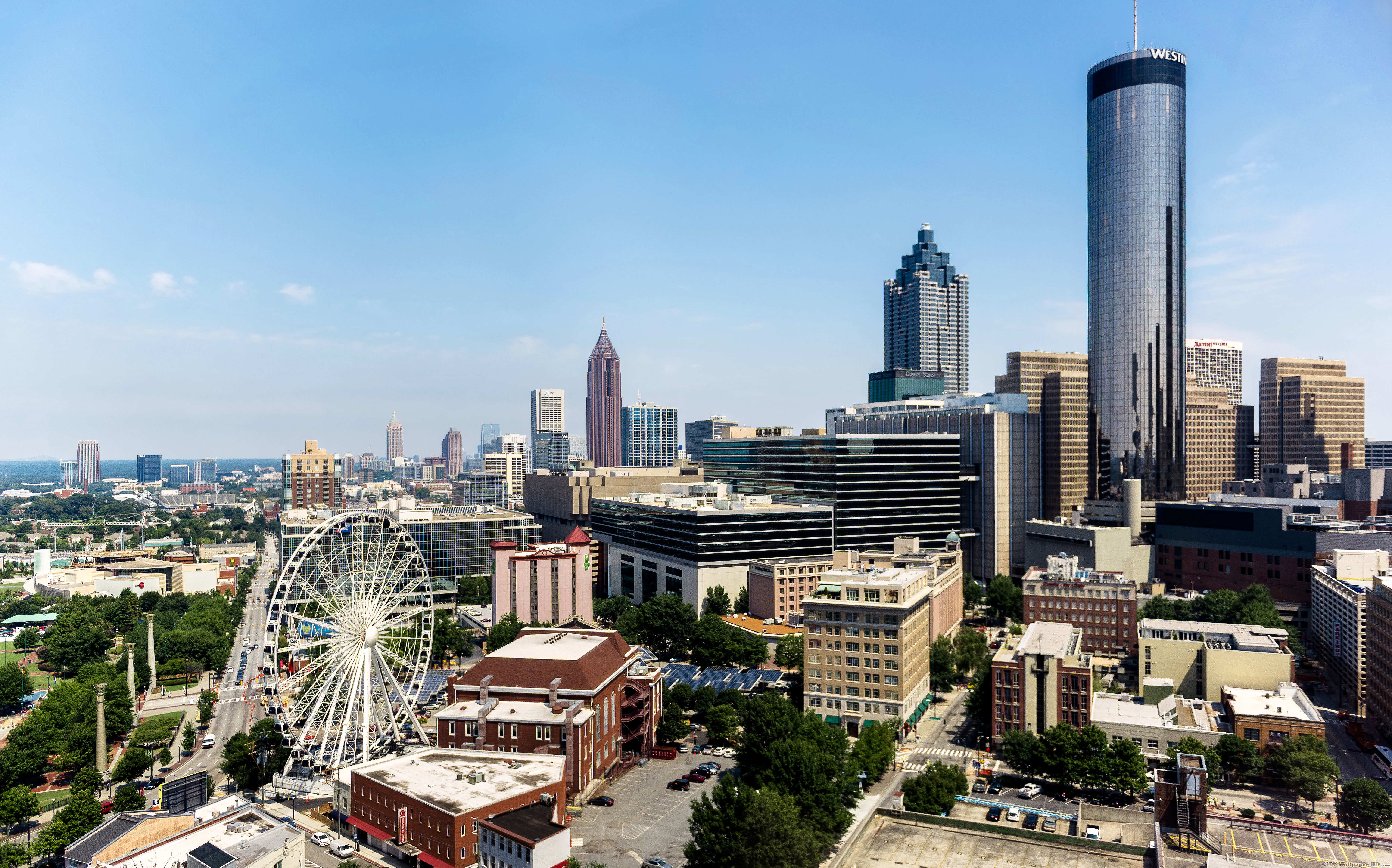 Atlanta City Background