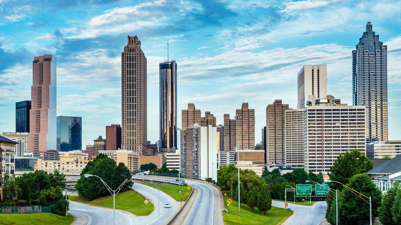 Atlanta City Background