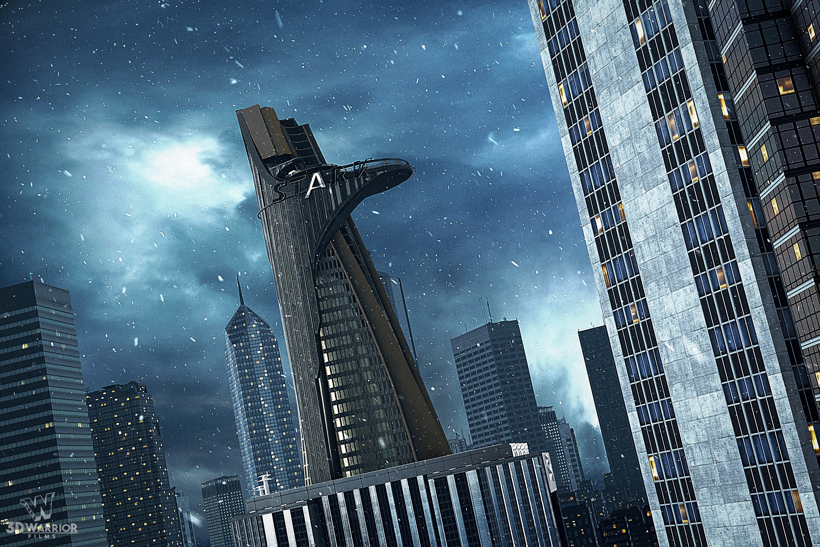 Avengers Tower Background